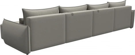 Диван П-образный Лига-051 НПБ Лонг Лига Диванов (Рогожка) арт.128685