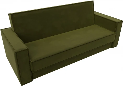 Диван-книжка Куба (Зеленый/Микровельвет) Лига Диванов арт.122048