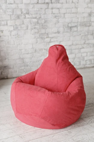 Кресло мешок Dreambag Груша Коралловый Велюр (L, Классический) 5023011