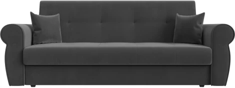 Диван-книжка Лига-019 (Серый/Велюр) Лига Диванов арт.118343