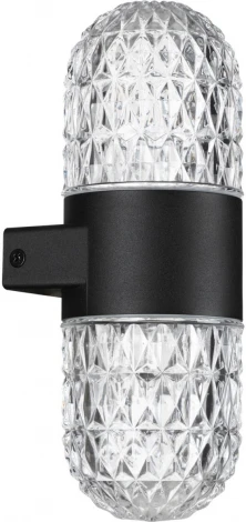 Настенный светильник уличный Novotech Estima 359296 STREET черный IP65 LED 14W 4000K 220V (круглые)