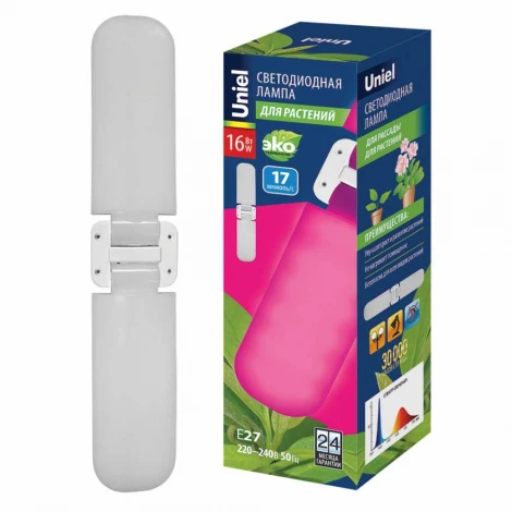 Лампочка светодиодная E27 16W белая Uniel LED-P65-16W/SPSB/E27/FR/P2 PLP32WH