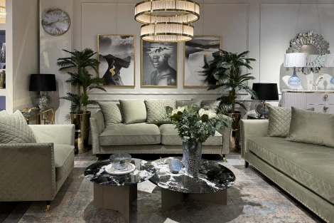 Диван Sorrento 220 трехмест., велюр оливковый Colt1002-OLIV 220*101*88см Garda Decor