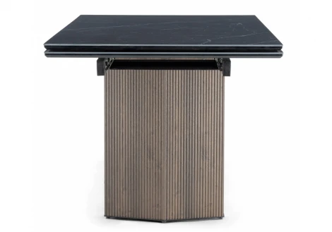 Кухонный стол Woodville Монерон 180(240)x90 shakespeare black / орех кантри