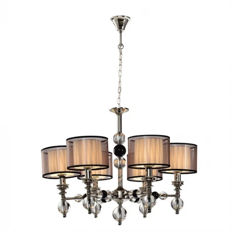 Подвесная люстра Lumien Hall Monelya LH1054/6H-NK-WT