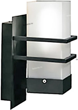 Бра уличное Adelluce, 1 плафон, черный, белый