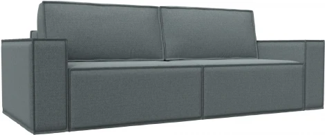 Диван прямой Куба (Серый/Рогожка) Лига Диванов арт.124097