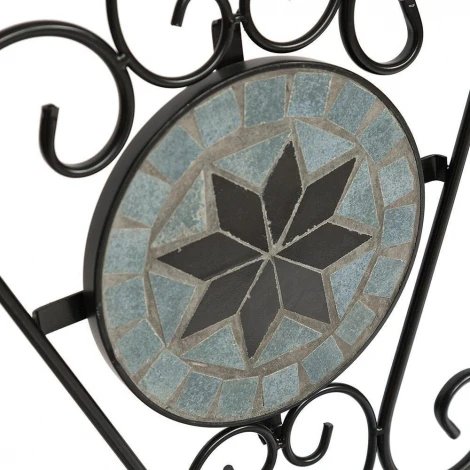 Стул Secret de Maison VICENZA (mod. PL08-1070-1-GBRN) черный/плитка "ASTRA" (металл)