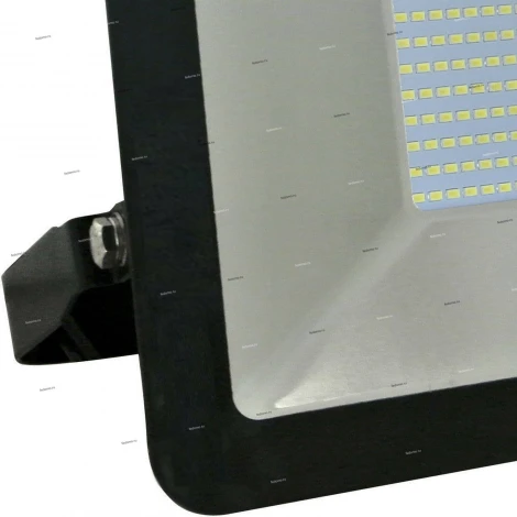 Прожектор уличный светодиодный Horoz Puma, 1 плафон, черный с никелем и прозрачным