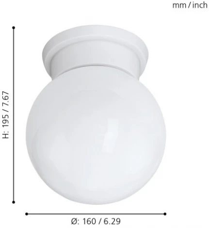 Потолочный светильник Eglo Durelo 94973