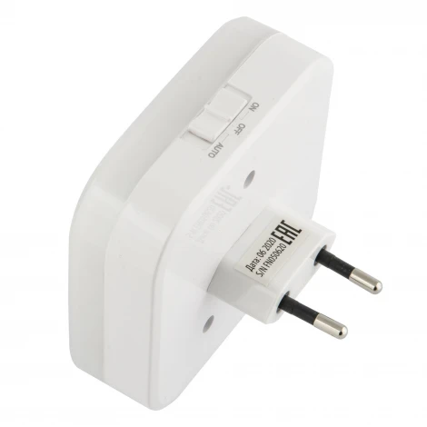 Ночник Uniel DTL-321 White/Sensor/2USB