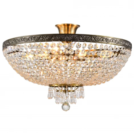 Потолочная люстра Natali Kovaltseva Rococo 81407/8C ANTIQUE