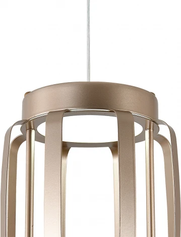 Подвесной светильник с таймером (14027/2P Gold) Indigo Capsula V000154L (LED, 220V, пульт управления, на проводе, круглые)