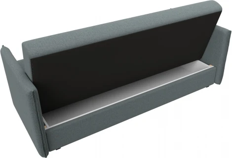 Диван-книжка Лига-018 (Серый/Рогожка) Лига Диванов арт.124986