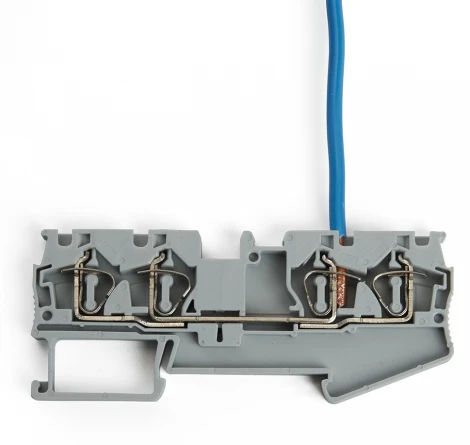 Зажим пружинный 4-х проводной проходной ЗНИ 2,5 мм2 Stekker 39965