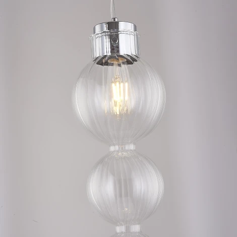 Подвесной светильник Heathfield Lighting - Medina Pendant Transparent By ImperiumLoft 40.2682-0 (220V, на тросе)
