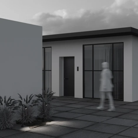 Наземный уличный светильник Maytoni Outdoor Barb O531FL-L3B3K