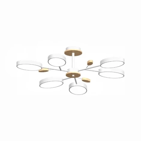 Потолочная люстра светодиодная на штанге LED4U LED4U L3220-830 WH