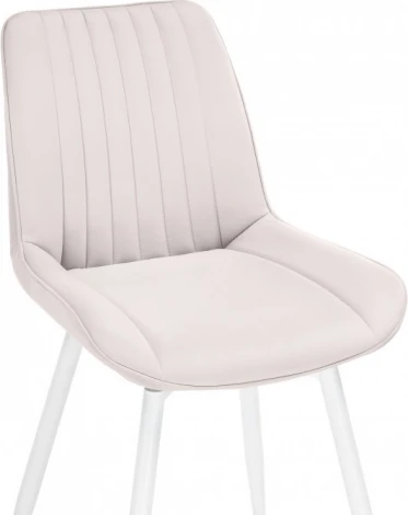 Стул на металлокаркасе Седа К крутящийся  (Седа К крутящийся молочный / белый) Notta арт.584140
