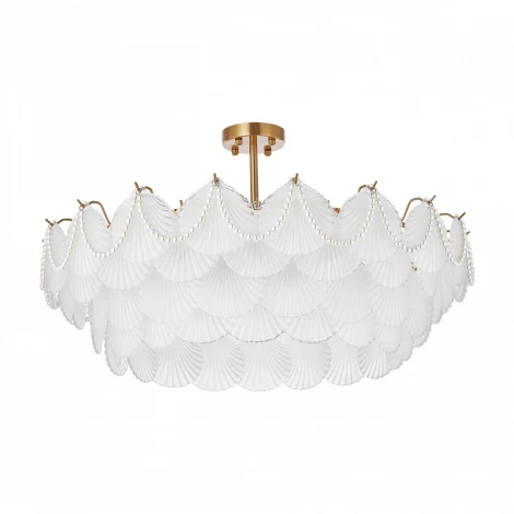 Потолочная люстра на штанге Arte Milano Rim 316008/D800 BS (220V, ракушка)