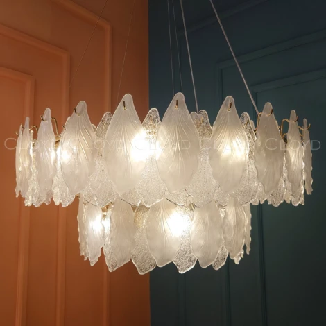 Подвесная люстра листья Cloyd Senegal 11196 (220V, на тросе, листья)