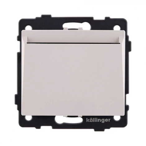 Карточный выключатель механический кашемир матовый Kollinger REA-041CM для Aspekt, Eleganz, Reflex