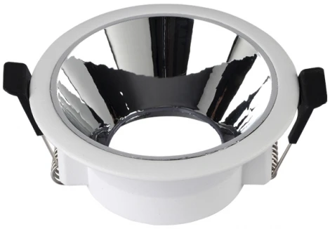 Встраиваемый точечный светильник Crystal Lux CLT 052 052C WH-CH (220V, круглые)