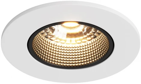 Встраиваемый точечный светильник Denkirs DK3020 DK3061-WH+BK (220V, круглые)