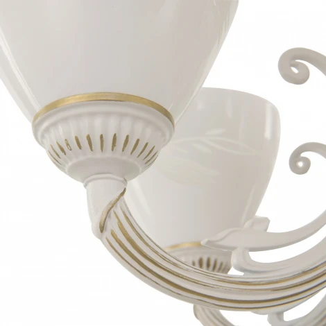 Подвесная люстра Arte Milano AM343659 343659/6 WT+G (220V, на цепи)