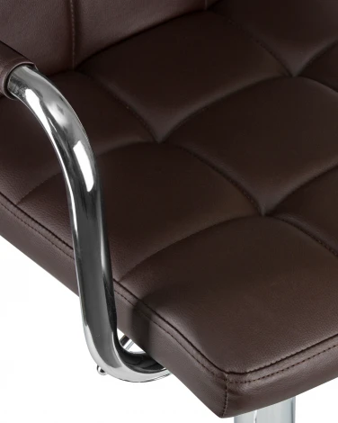 Стул барный KRUGER ARM (коричневый)