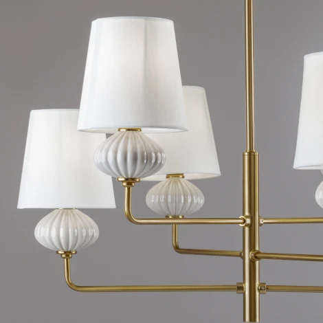 Потолочная люстра на штанге Freya Ceramics FR2029PL-06BS (220V)