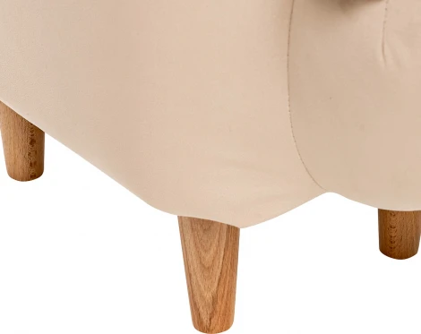 Пуф Leset Maral COMBI (Фанера,Брус/Велюр) Leset арт.2500000127793