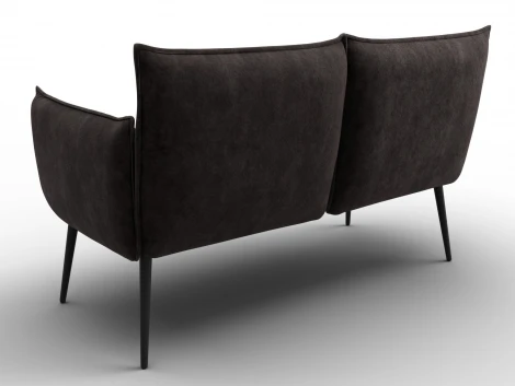 Диван прямой Лига-083 (Фанера/Металл/Велюр/Коричневый) Лига Диванов 131079
