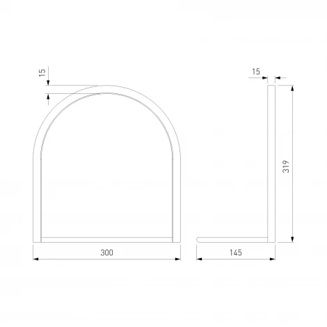 Настольная лампа светодиордная Eurosvet Over 608051 LED черный (a071222) (регулировка яркости, 220V)