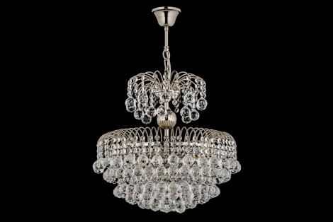 Подвесная люстра Arti Lampadari Pompei E 1.5.40.100 N (220V, хрусталь, на цепи)