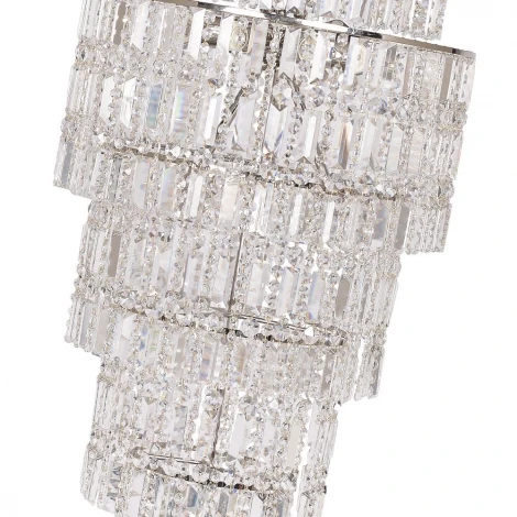 Подвесная люстра каскадная Arti Lampadari Valencia E 1.10.50.501 N (220V, хрусталь)