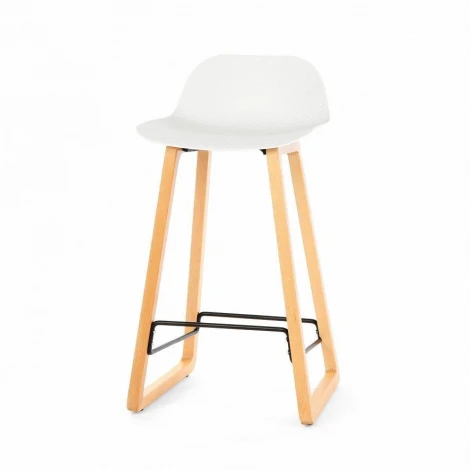 Барный стул Catina деревянный Белый