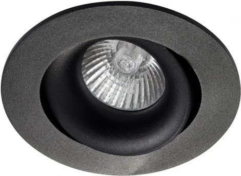 Встраиваемый точечный светильник AM Group AM12 AM130 BK (220V, круглые)