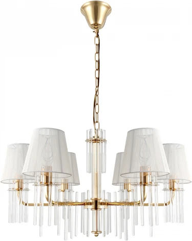 Подвесная люстра Rivoli Lilith 1039-306 (220V, хрусталь, на цепи)