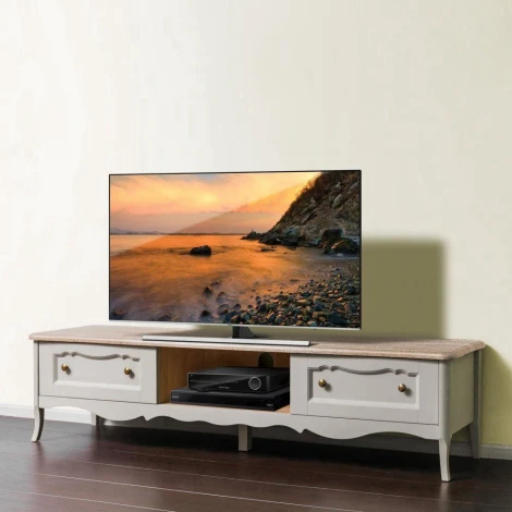 Тумба под телевизор PAOLI Provence 1900 Серый пикрит