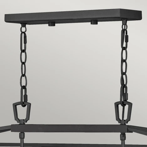 Подвесной уличный светильник Hinkley QN-ALFORD-PLACE-6P-MB (220V, на цепи, IP44)