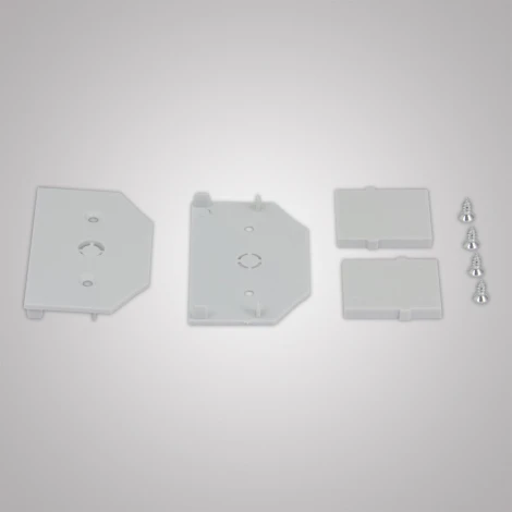 Торцевая заглушка белый AM Group AM555 WH