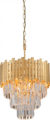 Подвесная люстра Vitaluce V58470-8/5, 5xE14 макс. 40Вт (220V, хрусталь, на цепи)