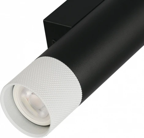 Настенный светильник iLedex Delta 2365-2 BK+WH (220V, круглые)