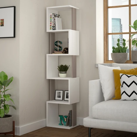 Стеллаж угловой LEVE PIRI BOOKCASE