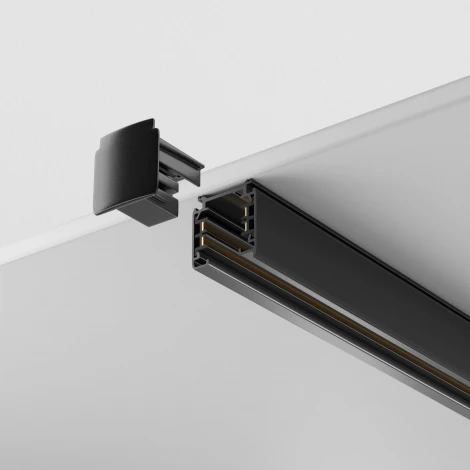 Шинопровод 1м Trinity накладной/подвесной черный (трехфазный) Maytoni Technical TRX005-311B (220V)