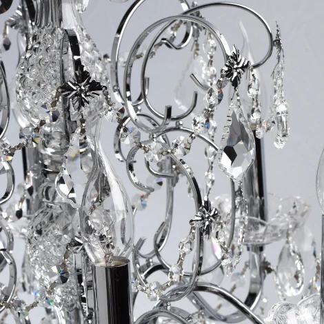 Подвесная люстра MW-Light Каролина 367013408 (220V, на цепи, подсвечник, свеча)