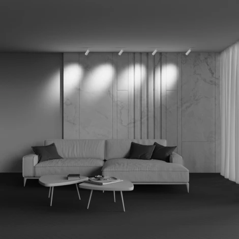 Трековый светильник магнитный 48V Maytoni Focus Zoom TR211-1-12W4K-Z-W