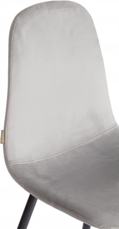 Обеденный стул Tetchair BREEZE (Велюр,Металл /Серый)