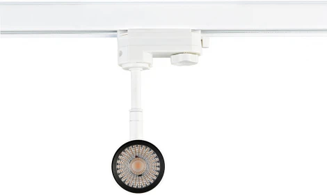 Трековый светильник трехфазный 220V 7W Donolux Hubble DL18866/7W Track W Dim (LED, круглые)